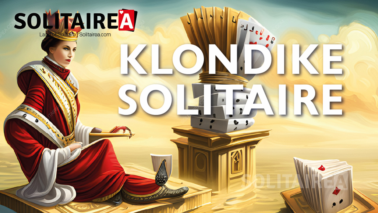 Klondike Solitaire är den mest populära versionen av patiensspel.
